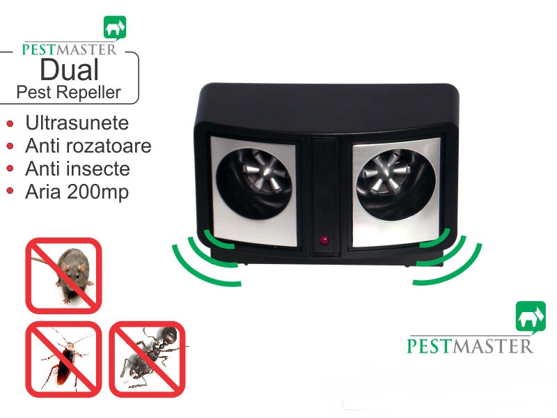  A319 DUAL Pest Repeller - Bidirectional - 200 mp 